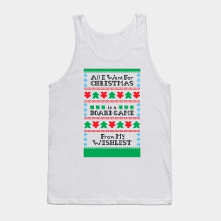 Wishlist Christmas Sweater Tank Top